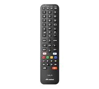 Meliconi - Télécommande Universelle Fully 8+ pour 8 appareils - 100% Fonctions d'origine - Smart TV - Accès Direct Netflix et Amazon