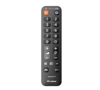 Meliconi - Télécommande universelle SPEEDY 2+ - Clavier numérique simplifié et touche extra large - Pour TV + 1 décodeur TNT ou SAT