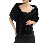 MELIFLUOS DESIGNED IN SPAIN Écharpe et col en fourrure pour femme : col tendance pour automne et hiver, Taille Unique