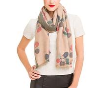 Melifluos Écharpe cou écharpe femme fleurs de viscose hiver doux élégant (WS50-10)