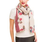 Melifluos Écharpe cou écharpe femme fleurs de viscose hiver doux élégant (WS50-13)