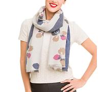 Melifluos Écharpe cou écharpe femme fleurs de viscose hiver doux élégant (WS50-2)