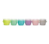 Melii 11000 Snap & Go Pods Contenant de rangement pour congélateur pour aliments pour bébés, plastique