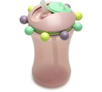 Melii Abacus Straw Sippy Cup tasse avec paille Pink 340 ml