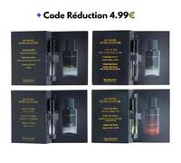 Melina Parfums Discovery Set ¿ 4 Fragrance Samples: Trésor D¿Afrique, Rose Sauvage, Baccarat Élixir, Red Magic Aïsha (4 X 2ml)