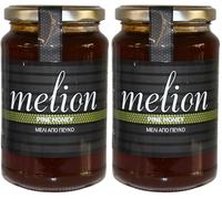 Melion Miel de Pin Grec, 470 g - NON RÉCHAUFFÉ, BRUT (Lot de 2)