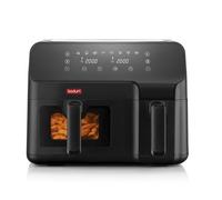 Bodum Friteuse sans huile Double compartiment 3,2 L et 5,1 L 2700 W Noir