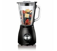 Melissa 16180133 - Blender 1 5L Bol en Verre - 500W - Noir Mat