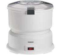 MELISSA 16220008 Éplucheur de pommes de terre électrique avec essoreuse à salade Blanc Capacité 1 kg 85 W