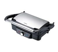 Melissa 16240108 - Grill Panini - Grill de Table 1600W - Noir Inox