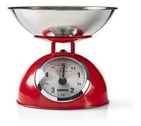 Melissa 16310239 Balance de cuisine analogique Plage de pesée (max.)=5 kg rouge 245 x 245 x 210