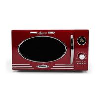 Melissa Micro-ondes avec gril 16330129 – 23 L, 800 W – Rouge métallisé