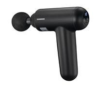 Melissa 16770048 Pistolet de massage LCD de massage 4 pièces Noir