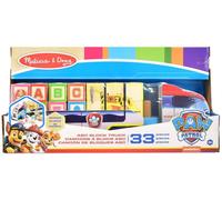 Melissa And Doug Paw Patrol Toy Truck With Alphabet & Number Wooden Blocks Multiple Taille unique Unisex