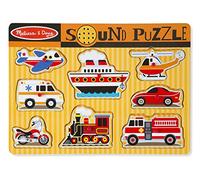 Melissa and Doug - Puzzle Son 8 Pièces Vehicules