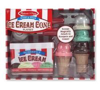 Melissa And Doug - Scoop & Stack Ice Cream Cone Playset - (4087)