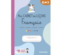 Mélissa Ascone - Tipi CM2 : Mon carnet de leçons de Français (2023) - Cahier de l'élève