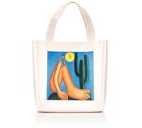 melissa Canvas Bag + Tarsila Do Amaral Ad, Accouplement Femme, Beige