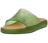 melissa Cloud Slide+ Tarsila Do, Sandales plates pour femmes, vert, 38 EU