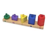 Melissa & doug - 10379 - loisir créatif - planche d'empilage et de tri G