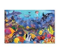 Melissa & doug - 10427 - puzzle - puzzle de sol thème sous-marin G