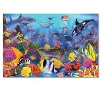 Melissa & Doug - 10427 - Puzzle - Underwater Floor - 48 Pièces