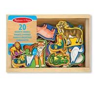 Melissa & doug - 10475 - loisir créatif - 20 aimants d'animaux en bois G