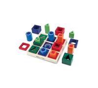 Jouet en bois d'assemblage géométrique