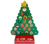 Melissa & Doug - 13571 - Calendrier de l'avent en bois, compte à rebours G