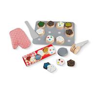 Melissa & Doug Trancher Et Faire Cuire Des Biscuits | Jeu de rôle | Jeux de nourriture | Jeux de cuisine | Jouet en bois | Montessori | 3,4,5,6,7,8 ans | Cadeaux pour garçons ou Fille