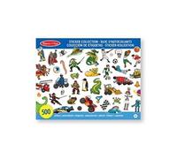 MELISSA & DOUG - 14246 - LOISIR CREATIF - STICKER COLLECTION - BLUE