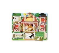 MELISSA & DOUG - 14592 - LOISIR CREATIF - MAGNETIC FARM HIDE & SEEK BOARD