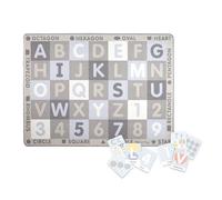 Melissa & Doug 15196 Jumbo ABC-123 Tapis Neutre | Décor | 2+ | Cadeau pour garçon ou Fille
