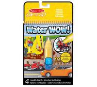 Melissa & Doug 15375 Water WOW ! Bloc de coloriage d'eau Véhicules Livre de coloriage avec crayon à eau