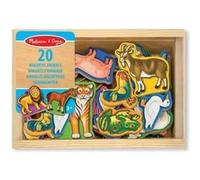MELISSA + DOUG 21 Aimants Animaux En Bois
