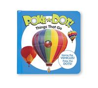 Melissa & Doug | Poke-a-Dot Things That Go | Livres d'activités | 3+ | Apprends anglais