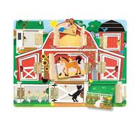 Melissa & Doug - 4592 - Jouet Premier Age - Magnets Ferme Cache