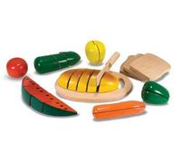 Melissa Doug - 487 - Jeu D'imitation - Coffret De Nourriture À Découper