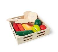 Melissa & Doug – Jouet en bois Aliments à couper – Jeux de rôle – 3+ – Multicolore
