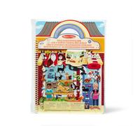 Melissa & Doug Autocollants En Relief Repositionnables, Les Animaux domestiques, Livres d'activités, Autocollants reutilisables, Loisirs créatifs pour filles et garçons de 3 4 5 6 7 ans