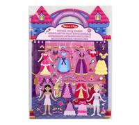 Melissa & Doug Autocollants En Relief Repositionnables - Princesses, Livres d'activités, Autocollants reutilisables, Loisirs créatifs pour filles et garçons de 3 4 5 6 7 ans