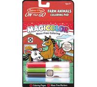 Melissa & Doug Bloc À Colorier Magicolor - Animaux De La Ferme