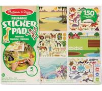 Melissa & Doug - Bloc Autocollants Réutilisables Thème Habitats
