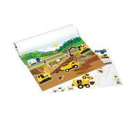 Melissa & Doug – Bloc d'autocollants réutilisables Véhicules, certifié FSC, 3 ans+