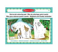 Melissa & Doug- Bloc De Coloriage Point-Animaux Sauvages, 19104