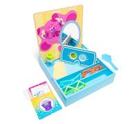Melissa & Doug Blue’s Clues & You! Ensemble de jeu d’ophtalmologie L’heure des lunettes, Jouet en bois, Jeu d'imitation, Jeu de rôle pour enfants,3+,Cadeau pour garçons et filles de 3 4 5 6 7 ans