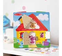 Melissa & Doug Blue’s Clues & You! Tableau d’activités en bois avec des cartes, Jouets en bois, Jouets de développement, Cadeau pour garçon ou fille de 3 4 5 6 ans