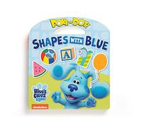 Melissa & Doug Blue's Clues & You Livre Poke-A-Dot - Les formes avec Blue | Jouet éducatifsuper cadeau pour garçon ou fille