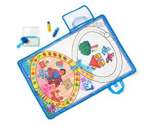 Melissa & Doug Blue's Clues & You Water Wow Tapis d'éveil |Bloc d'activités à révélation à l'eau | |Jeux d'imitation | Jeu créatif |Super Cadeau pour garçon ou Fille