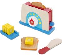 Melissa & Doug - 19344 - Ensemble De Grille-Pain avec Pain Et Beurre - Multicolore